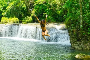Rarru Cascades Waterfall Rope CREDIT VanuatuPocketGuide.com