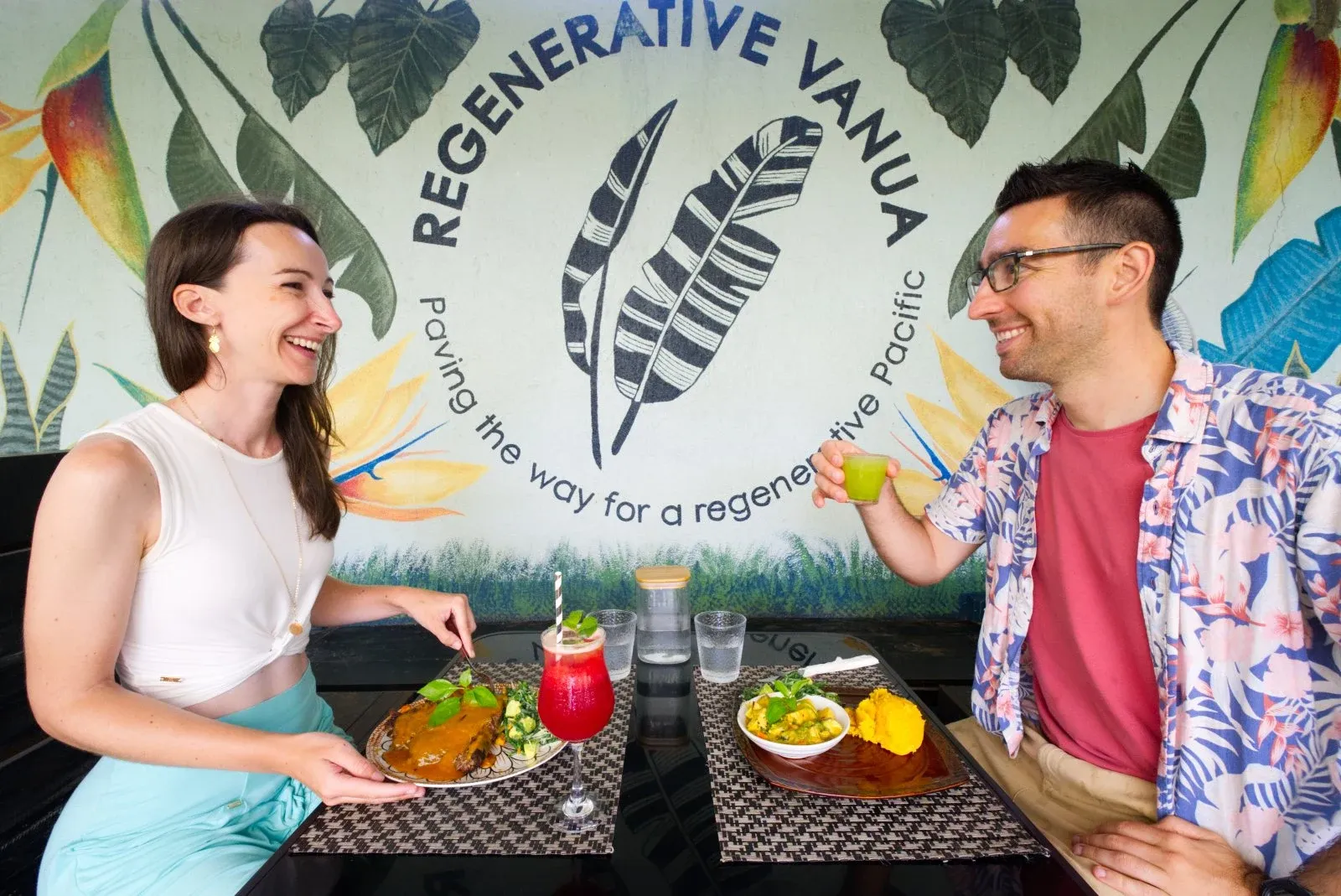 Regenerative Vanua Couple Restaurant Food CREDIT VanuatuPocketGuide.com