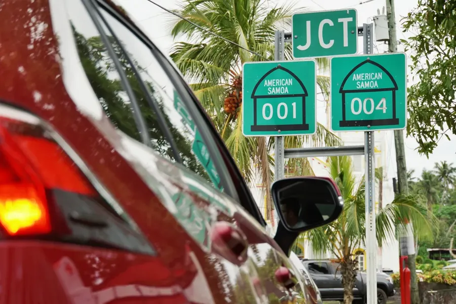 Roads Distances Travel Times Routes CREDIT AmericanSamoaPocketGuide.com