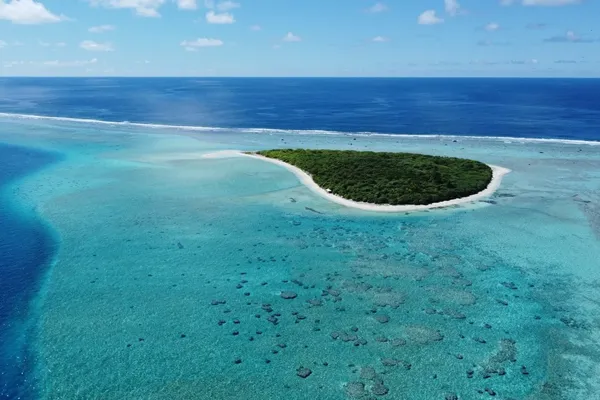 Rose Island Drone CREDIT American Samoa Visitors Bureau