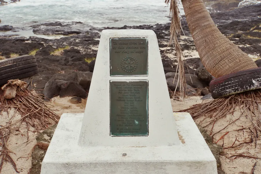 Rotary Memorial Turtle and Shark CREDIT AmericanSamoaPocketGuide.com