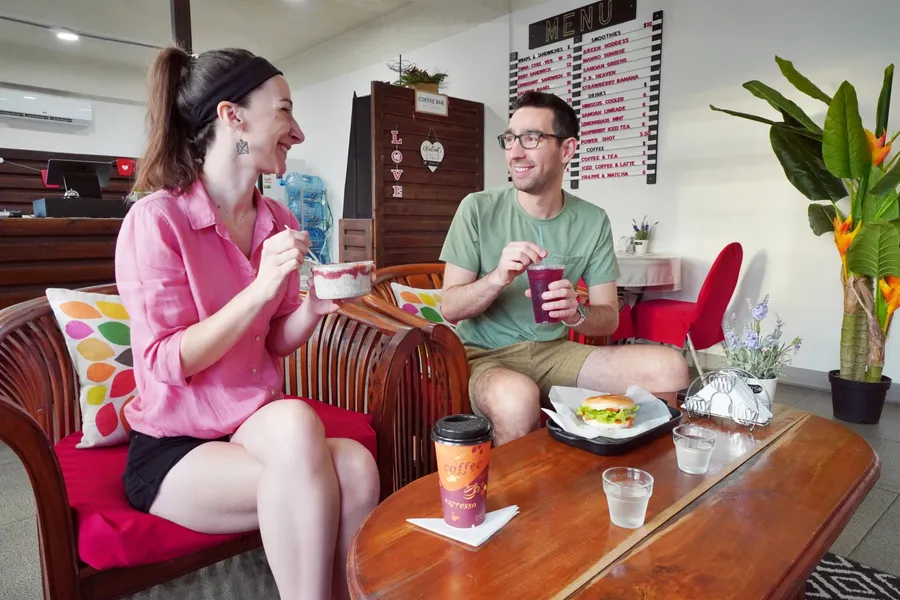 Ruby Red Cafe Couple Breakfast Food CREDIT AmericanSamoaPocketGuide.com