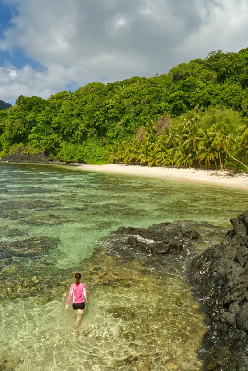 Sa'ilele Beach Swim CREDIT AmericanSamoaPocketGuide.com
