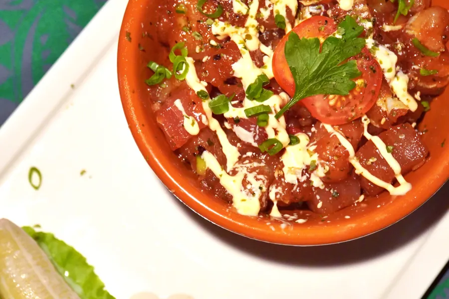 Sadie Thompson Inn Restaurant Food Fine Poke CREDIT AmericanSamoaPocketGuide.com