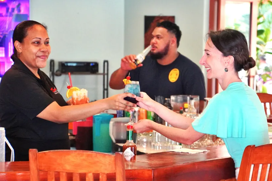 Sadies Goat Island Cafe Bar Drinks CREDIT AmericanSamoaPocketGuide.com