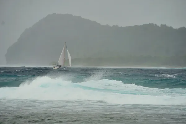 Sailing Yacht Waves Weather CREDIT AmericanSamoaPocketGuide.com