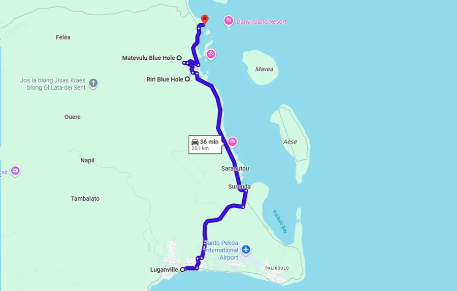 Santo Itinerary 1