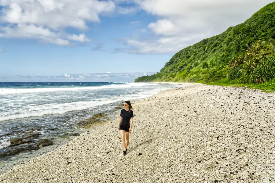 Saua Beach near Moa Li'i Tele Ta'u CREDIT AmericanSamoaPocketGuide.com