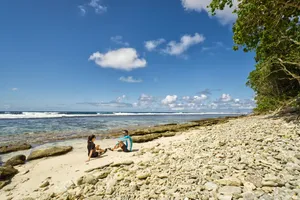Saua Couple Beach Ta'u Manu'a Pu'a Vai CREDIT AmericanSamoaPocketGuide.com