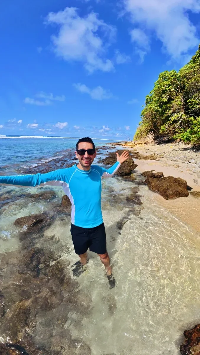 Selfie Beach Saua CREDIT AmericanSamoaPocketGuide.com