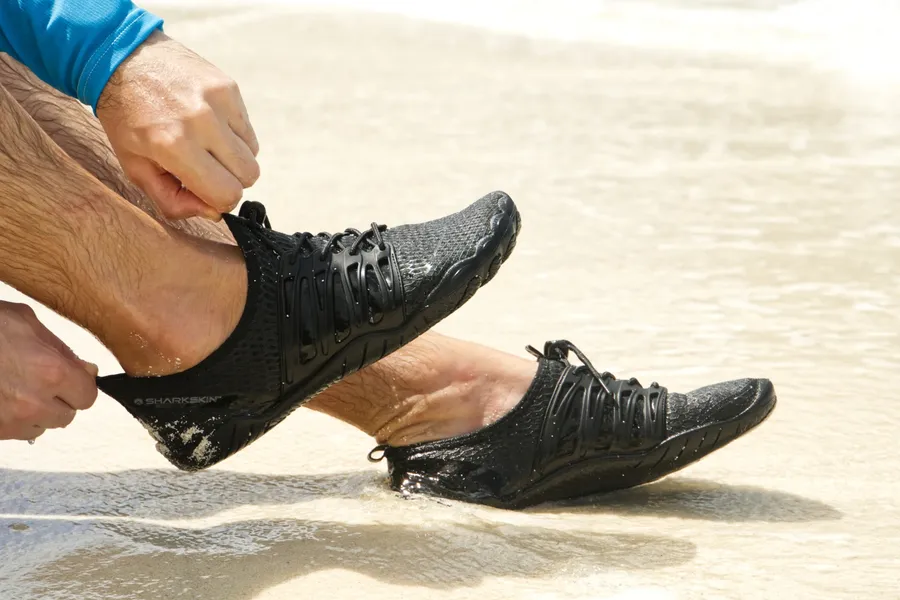 Sharkskin Reef Shoes Beach Sand Generic CREDIT AmericanSamoaPocketGuide.com