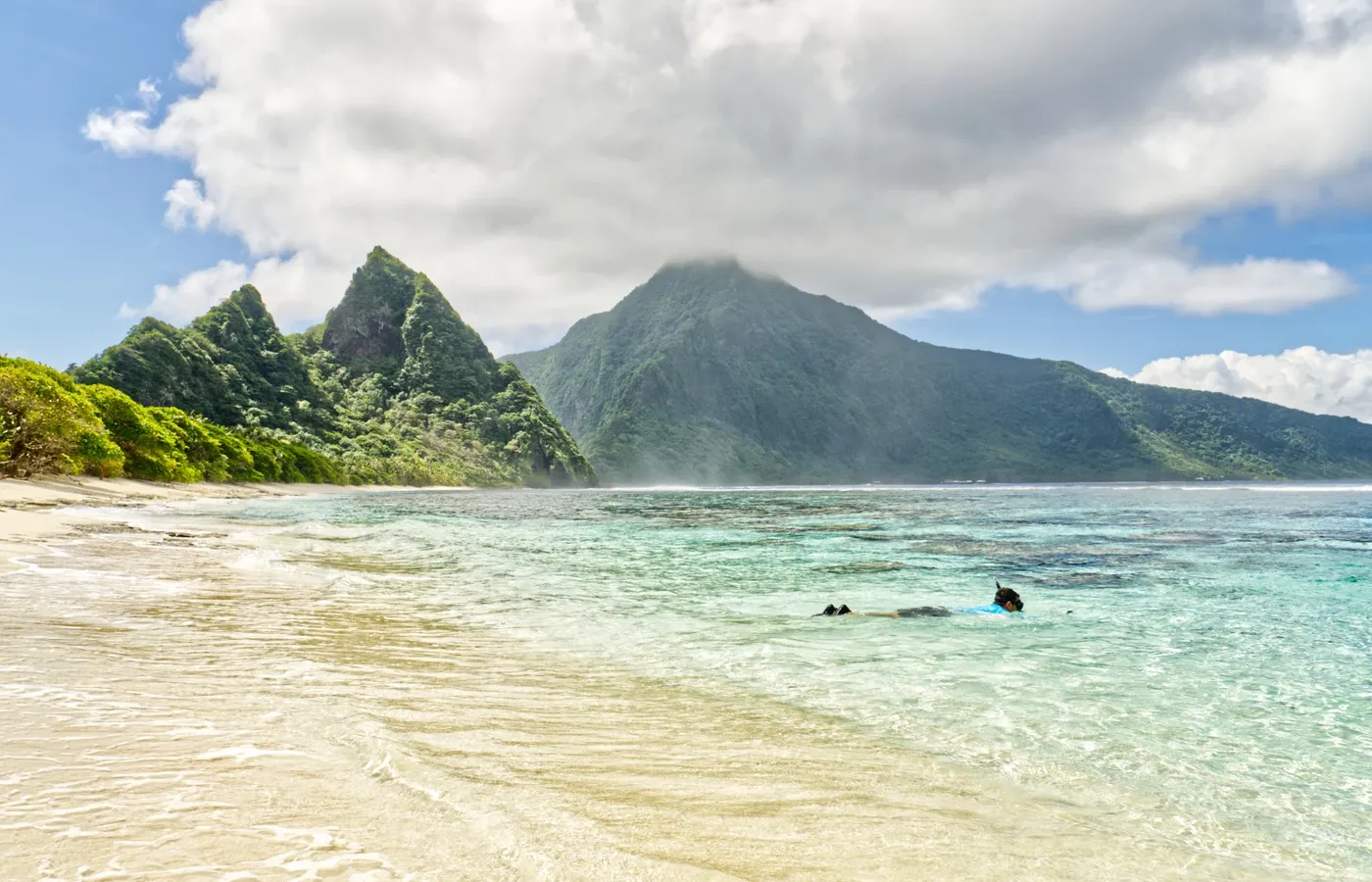 Snorkel To'aga Beach Ofu Weather CREDIT AmericanSamoaPocketGuide.com