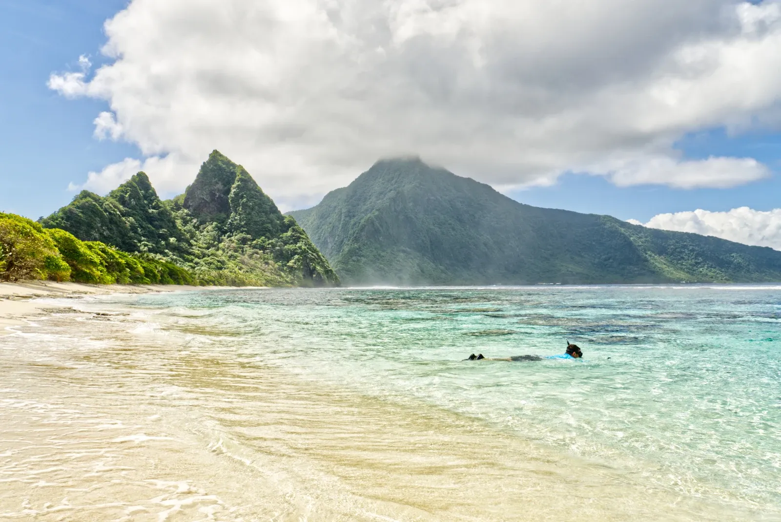 Snorkel To'aga Beach Ofu Weather CREDIT AmericanSamoaPocketGuide.com