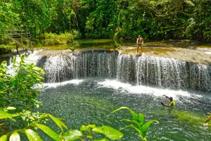 Staff Jump Waterfall Rarru Cascades (3) CREDIT VanuatuPocketGuide.com