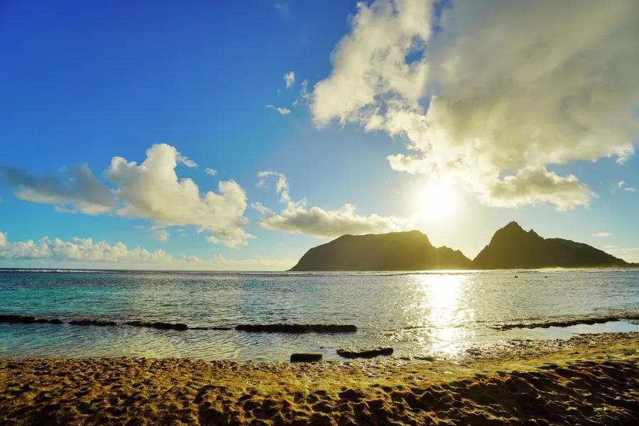 Sunset Olosega Beach Landscape CREDIT AmericanSamoaPocketGuide.com