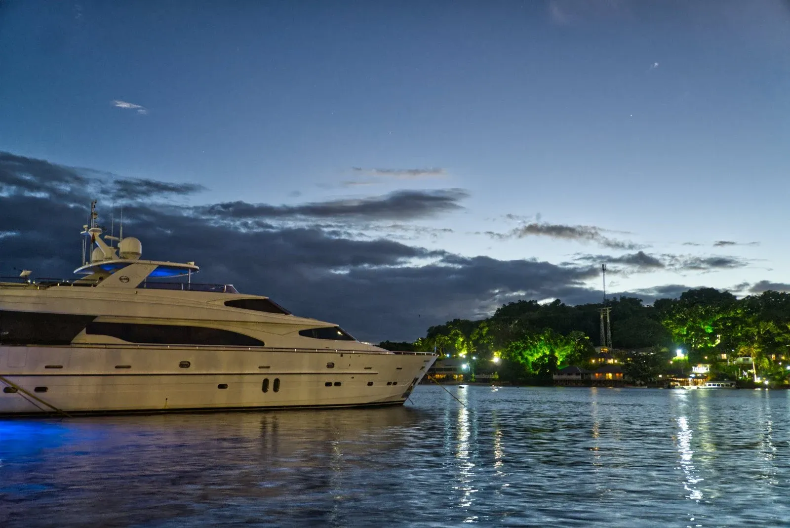 Superyacht Sailing Port Vila Night Weather CREDIT VanuatuPocketGuide.com