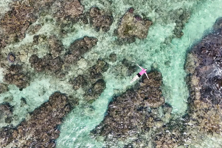 Swim Coral Aerial CREDIT AmericanSamoaPocketGuide.com