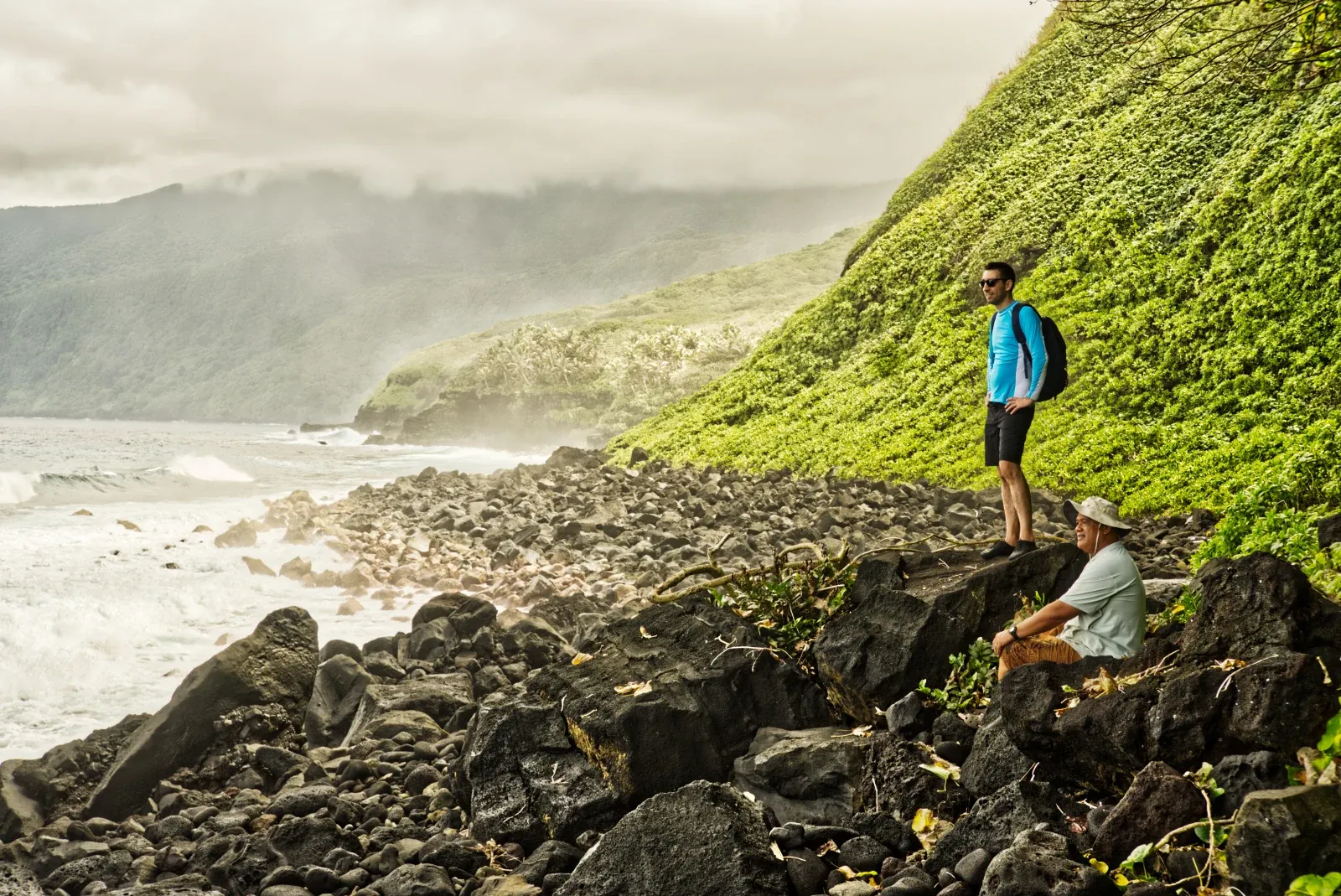 Ta'u Aufotu Coastal Trail National Park Hike CREDIT AmericanSamoaPocketGuide.com