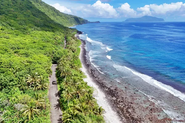 Ta'u Drive Road Manu'a Landscape CREDIT AmericanSamoaPocketGuide.com