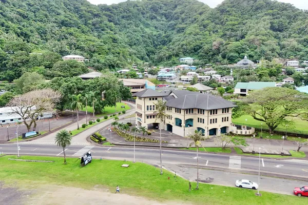 Territorial Bank Building Utulei CREDIT AmericanSamoaPocketGuide.com