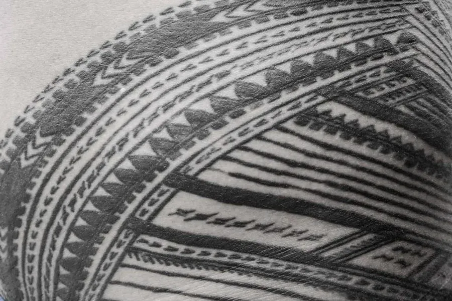 Traditional Tatau Tattoo Samoan
