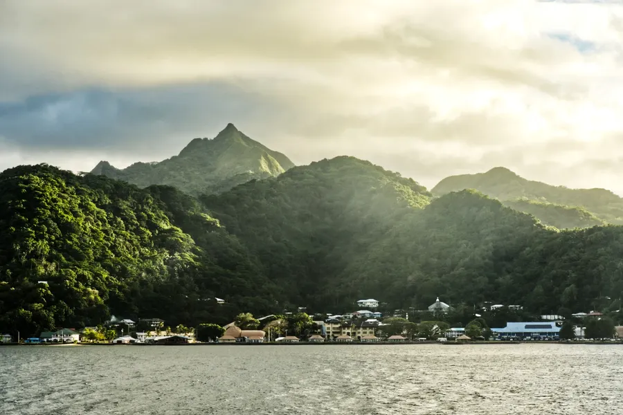 Utulei Pago Tutuila Landscape Mountains Weather CREDIT AmericanSamoaPocketGuide.com