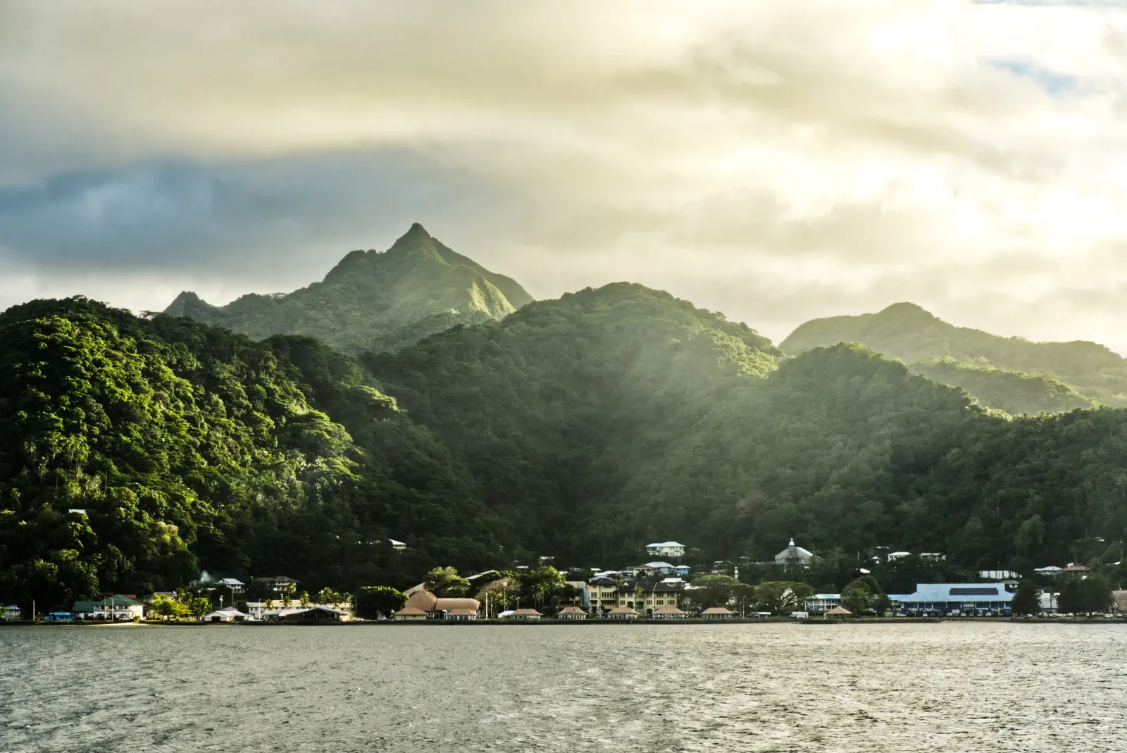 Utulei Pago Tutuila Landscape Mountains Weather CREDIT AmericanSamoaPocketGuide.com