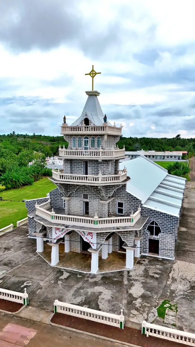 Vaitupu St Pierre et St Paul Church Eglise SEB CREDIT WallisandFutunaPocketGuide.com
