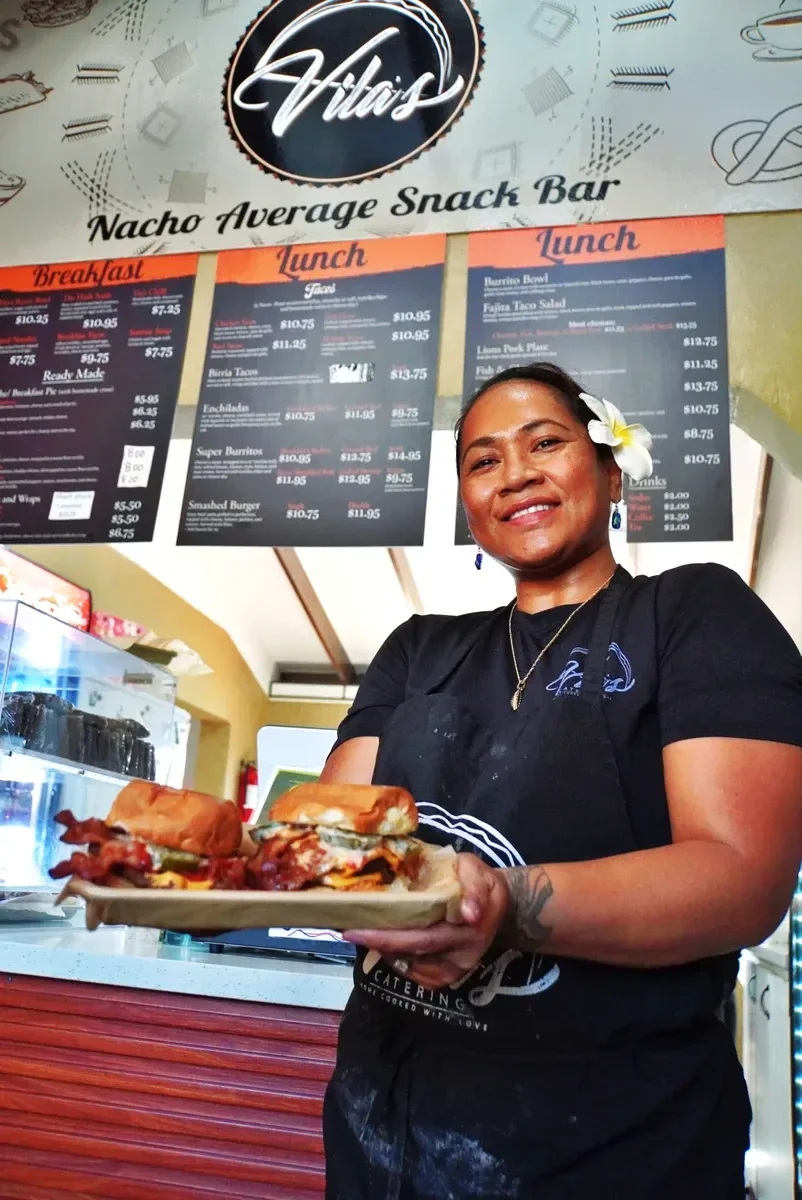 Vila's Snack Bar Food Restaurant 1 CREDIT AmericanSamoaPocketGuide.com