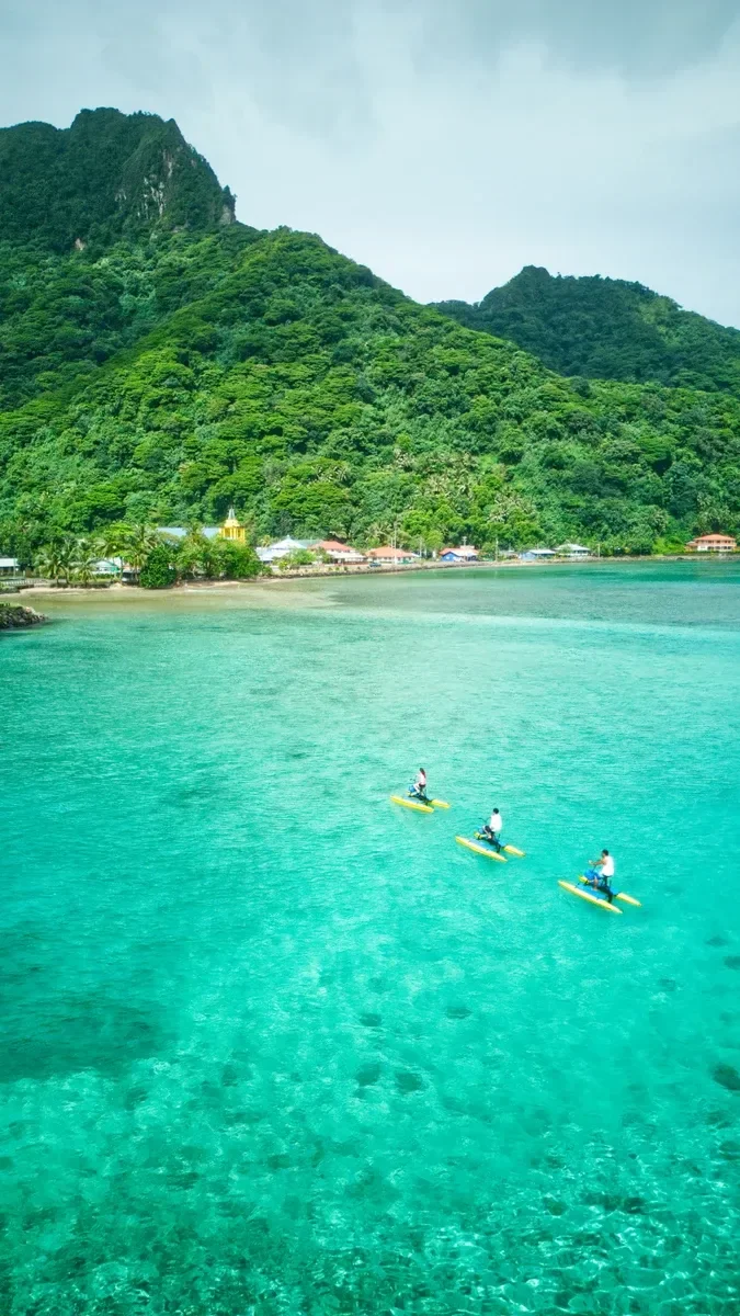 Waterbikes Adventures Unlimited CREDIT AmericanSamoaPocketGuide.com