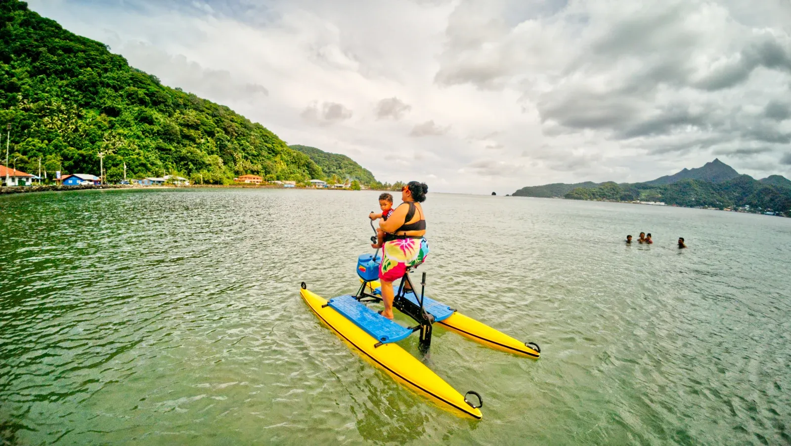 Waterbikes Adventures Unlimited Family CREDIT AmericanSamoaPocketGuide.com