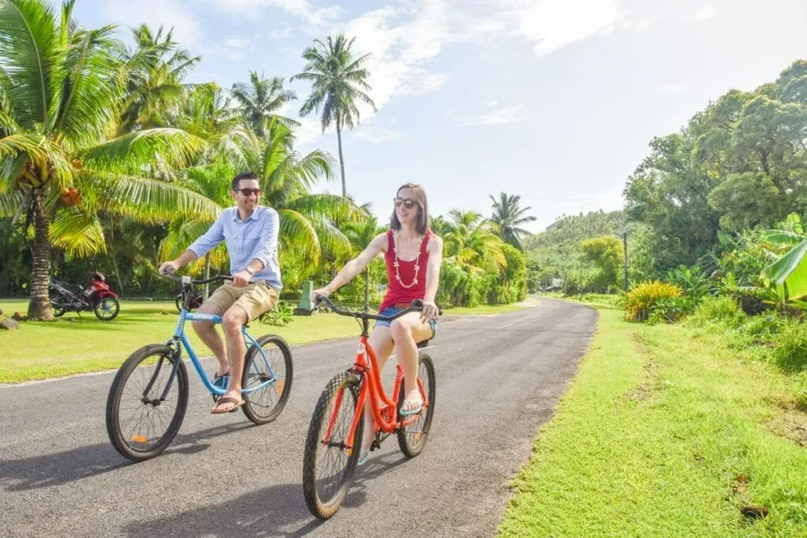 The Cycling Times & Distances in Rarotonga & the Cook Islands