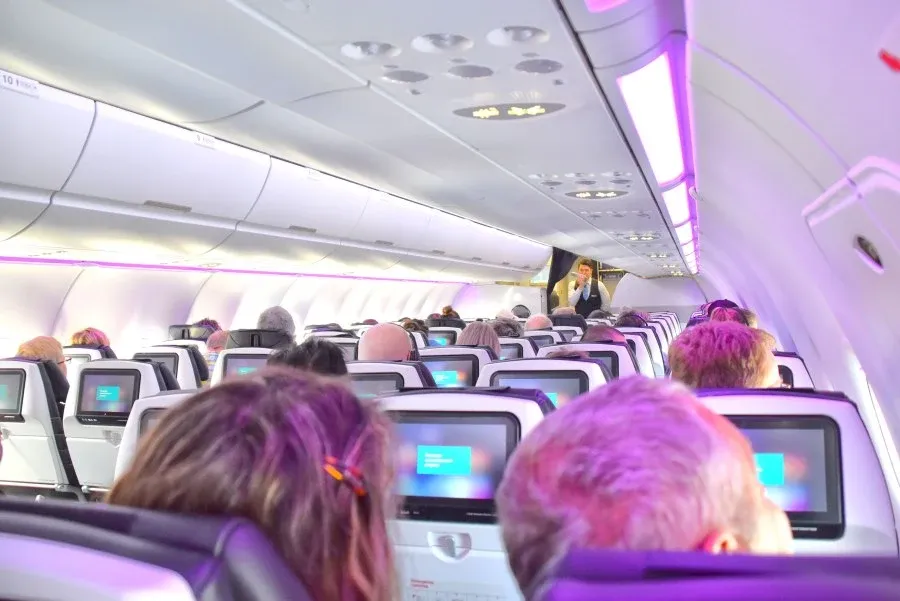 Inside Plane Air New Zealand Air Nz Mandatory Credit To NiuePocketGuide.com Small