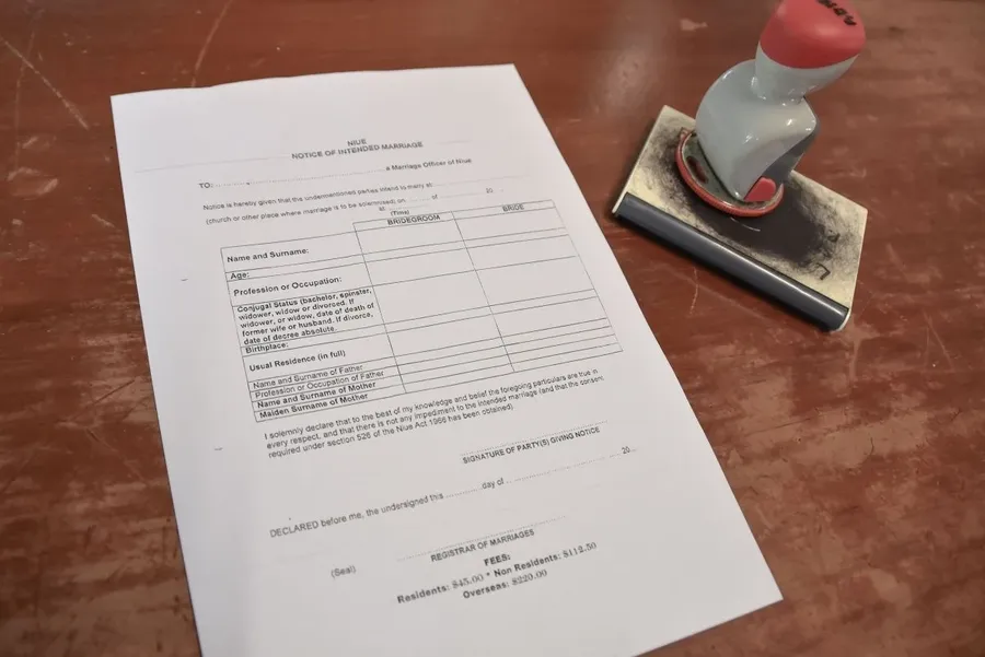 What are the Marriage Requirements in Niue?