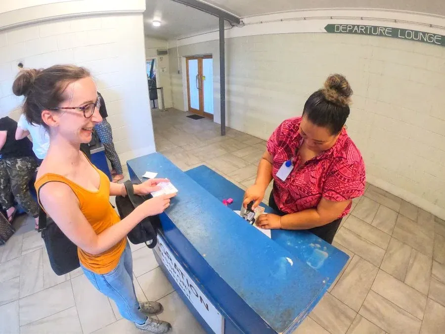Leaving Niue: The Niue Airport Departure Process