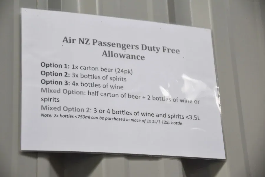 Duty-Free Shopping in Niue