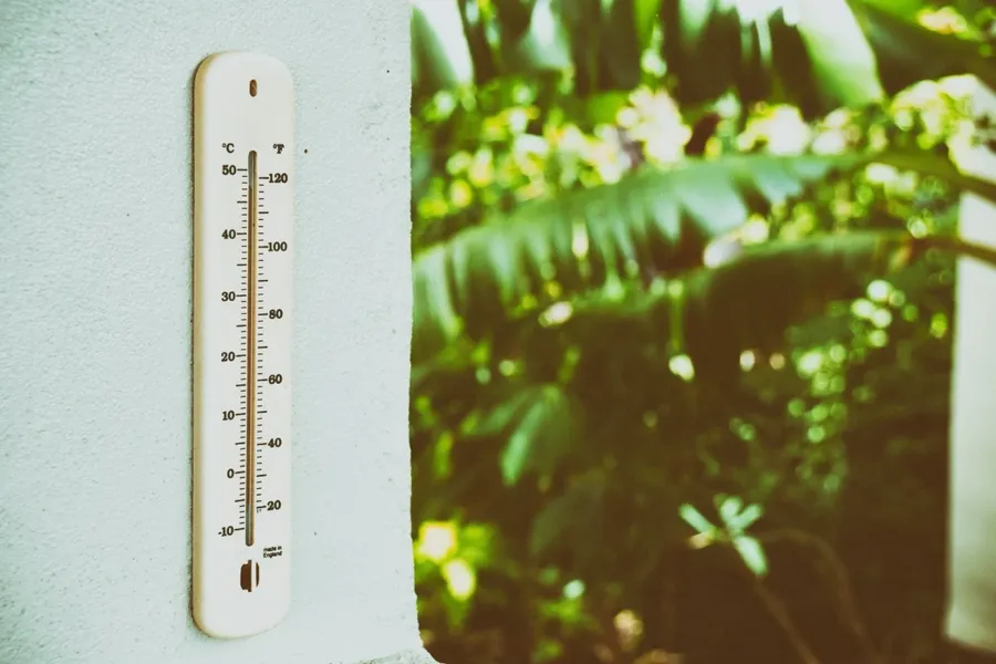 thermometer temperature weather heat hot weather in American Samoa