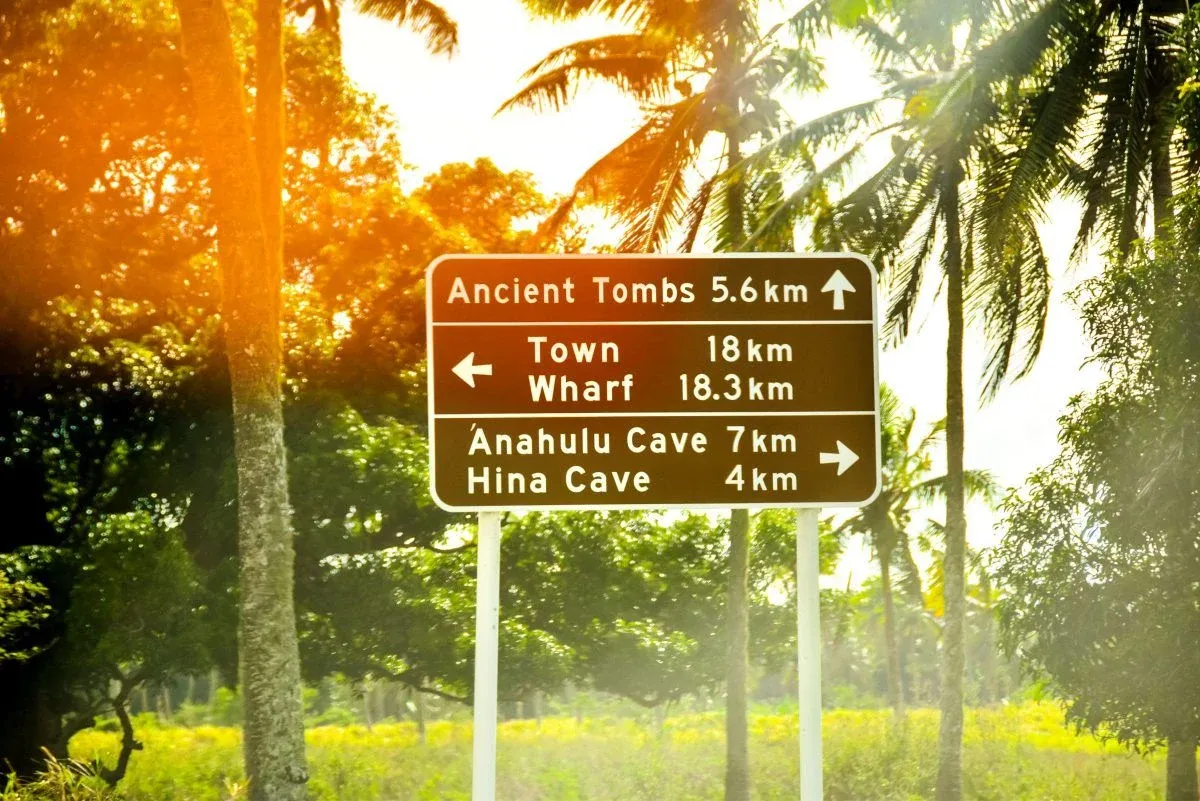 The Driving Times &amp; Distances in Tonga