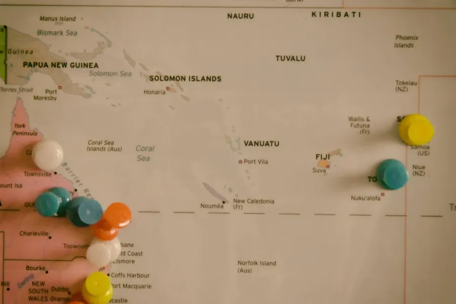 world map vanuatu